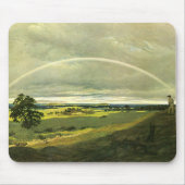 Landschaft mit Regenbogen (von Caspar David Friedr Mousepad (Vorne)