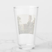 Landschaft mit Ruinen (Altes Ruiniertes Gebäude) Glas (Rückseite)