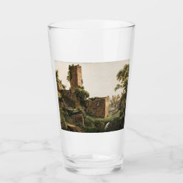 Landschaft mit Ruinen (Altes Ruiniertes Gebäude) Glas