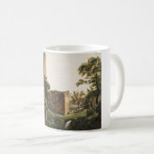 Landschaft mit Ruinen (Altes Ruiniertes Gebäude) Kaffeetasse (VorderseiteRechts)
