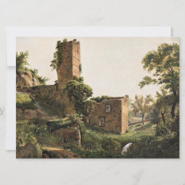 Landschaft mit Ruinen (Altes Ruiniertes Gebäude) Karte