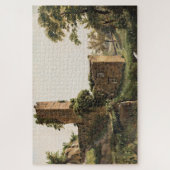 Landschaft mit Ruinen (Altes Ruiniertes Gebäude) Puzzle (Vertikal)