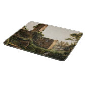 Landschaft mit Ruinen (Altes Ruiniertes Gebäude) Schneidebrett (Ecke)