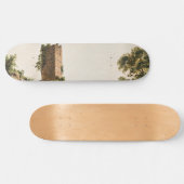 Landschaft mit Ruinen (Altes Ruiniertes Gebäude) Skateboard (Horizontal)