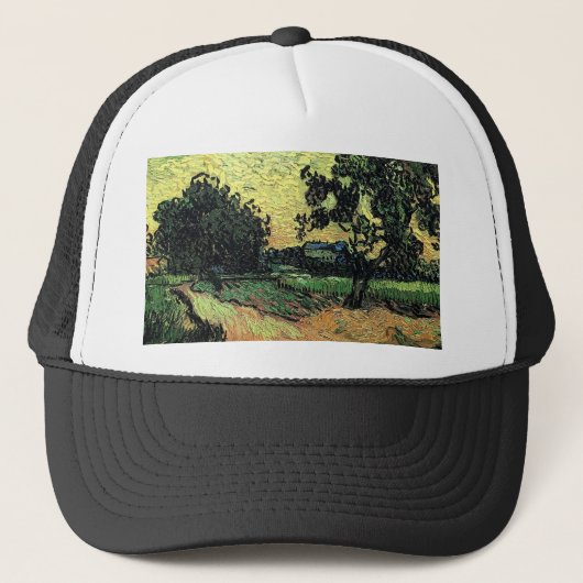 Landschaft mit Schloss Auvers Truckerkappe (Vorderseite)