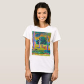 Landschaft mit Schweinefleisch und Pferd, Gauguin T-Shirt (Vorne ganz)