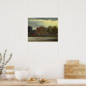 Landschaft mit See (Lake Scene) früher abschreiben Poster (Küche)