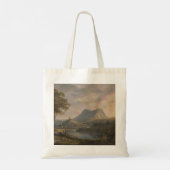 Landschaft mit See - Paul Sandby - c1808 Tragetasche (Rückseite)