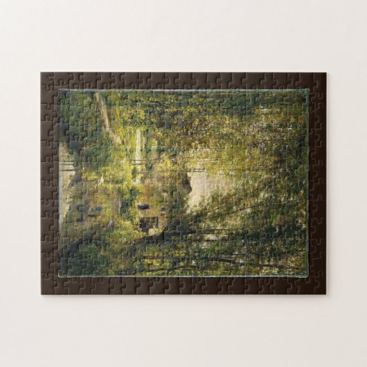 Landschaft mit Sonnenlicht - Dabigni Kunst Puzzle (Horizontal)