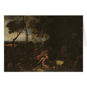 Landschaft mit St Jerome
