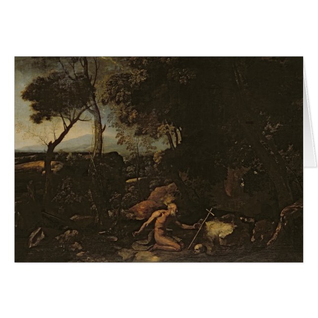 Landschaft mit St Jerome (Vorderseite (Horizontal))