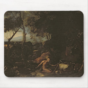 Landschaft mit St Jerome Mousepad