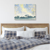 Landschaft mit Sternen Leinwanddruck (Insitu (Schlafzimmer))