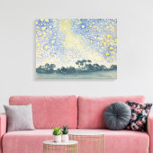 Landschaft mit Sternen Leinwanddruck (Insitu (Wohnzimmer))