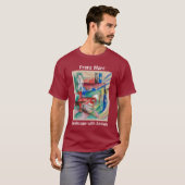 Landschaft mit Tieren Franz Marc T-Shirt (Vorne ganz)
