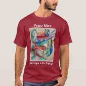 Landschaft mit Tieren Franz Marc T-Shirt (Vorderseite)