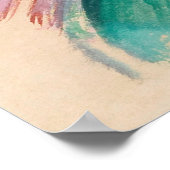 Landschaft mit Tieren von Franz Marc Poster (Ecke)