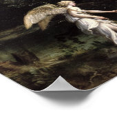 Landschaft mit Tobias, die den Fisch im Griff hat Poster (Ecke)