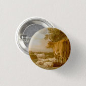 Landschaft mit Vieh Aelbert Cuyp Button (Vorne & Hinten)