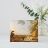 Landschaft mit Vieh Aelbert Cuyp Postkarte (Stehend Vorderseite)