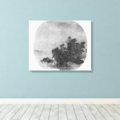 Landschaft mit Wasserbüffel, Song-Dynastie Leinwanddruck (Insitu (Holzboden))