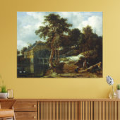 Landschaft mit Wassermühle, Jacob Isaacksz. van Ru Leinwanddruck (Insitu (Wohnzimmer))