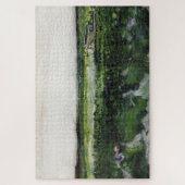 Landschaft mit Wheelbarrow Vincent Van Gogh Puzzle (Vertikal)