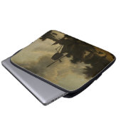 Landschaft mit Windmühle - Salomon Rombouts Laptopschutzhülle (Vorne Knopf)