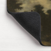 Landschaft mit Windmühle - Salomon Rombouts Mousepad (Ecke)