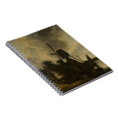 Landschaft mit Windmühle - Salomon Rombouts Notizblock (Rechte Seite)