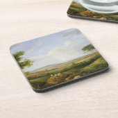 Landschaft mit Zahlen (Öl auf Platte) Untersetzer (Linke Seite)