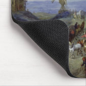 Landschaft mit zwei Windmühlen, 1612 Mousepad (Ecke)
