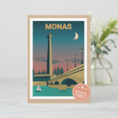 Landschaft Monas Einladung (Stehend Vorderseite)