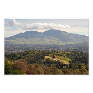 Landschaft Mt. Diablo Fotodruck