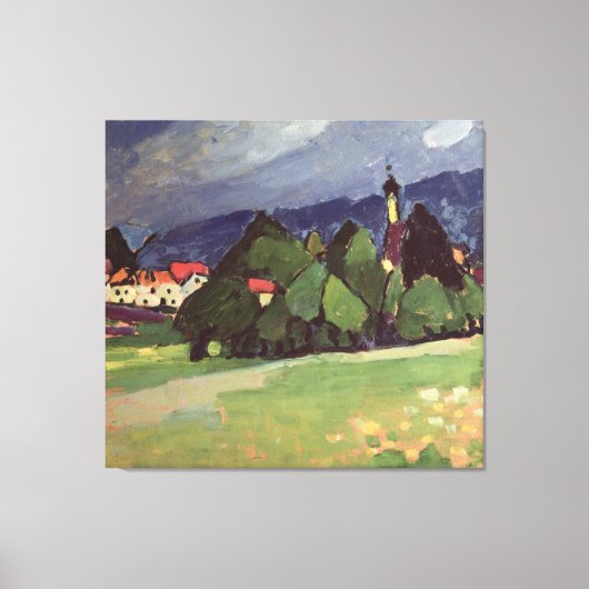 Landschaft, Murnau Leinwanddruck (Vorderseite)