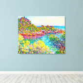 Landschaft nahe Montecarlo, 1883 Claude Monet Leinwanddruck (Insitu (Holzboden))