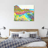 Landschaft nahe Montecarlo, 1883 Claude Monet Leinwanddruck (Insitu (Schlafzimmer))