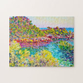 Landschaft nahe Montecarlo, 1883 Claude Monet Puzzle (Horizontal)