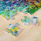 Landschaft nahe Montecarlo Claude Monet Puzzle (Seite)