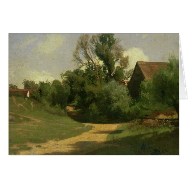 Landschaft nahe Oberaudorf (Vorderseite (Horizontal))