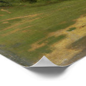 Landschaft nahe Oberaudorf Poster (Ecke)