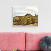 Landschaft nahe Olevano, 1822 Leinwanddruck (Insitu (Wohnzimmer))