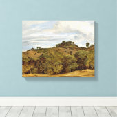Landschaft nahe Olevano, 1822 Leinwanddruck (Insitu (Holzboden))