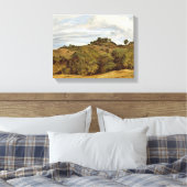 Landschaft nahe Olevano, 1822 Leinwanddruck (Insitu (Schlafzimmer))