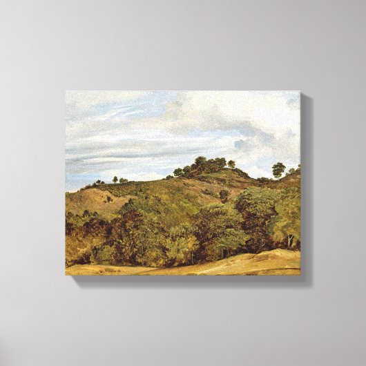 Landschaft nahe Olevano, 1822 Leinwanddruck (Vorderseite)