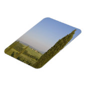 Landschaft nahe Pienza. Val d'Orcia, Siena Magnet (Linke Seite)