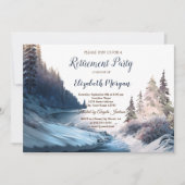 Landschaft, Natur, Party für die Waldversorgung Einladung (Vorderseite)