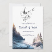 Landschaft, Natur, Save the Date Wald (Vorderseite)