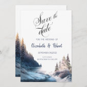 Landschaft, Natur, Save the Date Wald (Vorne/Hinten)