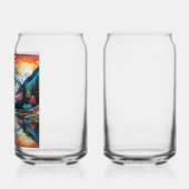 Landschaft Natur Sonnenuntergang See Bergwald Dosenglas (Links)